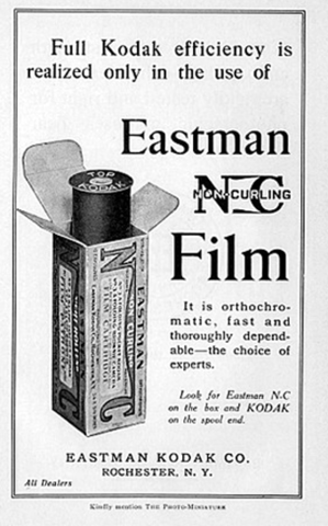 Tiras y rollos de celuloide