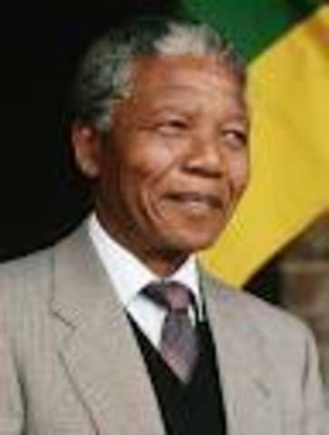 nelson mandela becomes president
