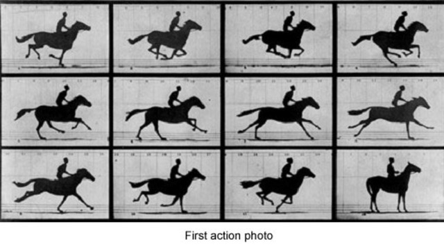 The first action photo