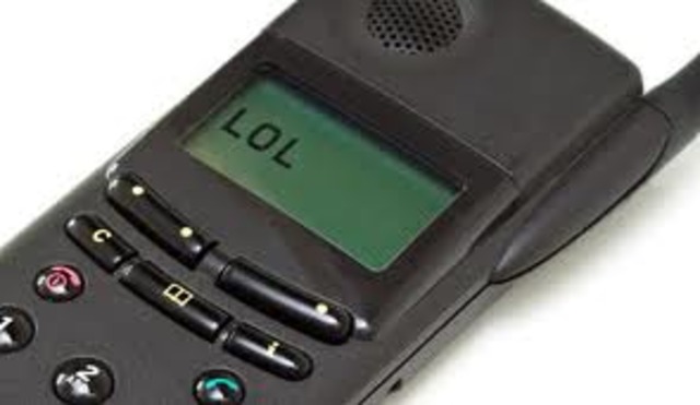 first commercial text messaging