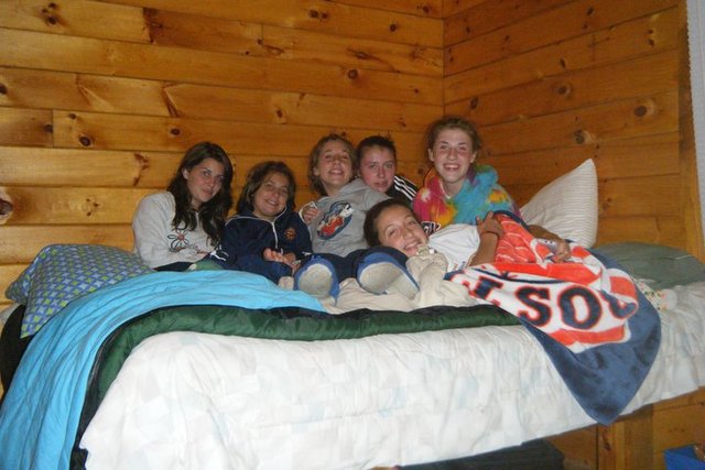 acampar el dia de Columbus