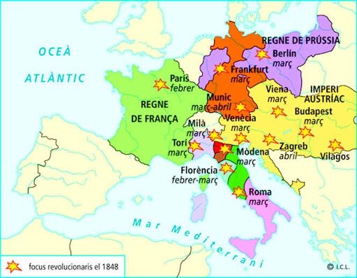 REVOLUCIÓ DE 1848, LA PRIMAVERA DELS POBLES