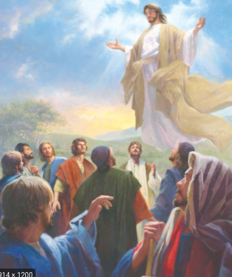Jesus' ascension to Heaven