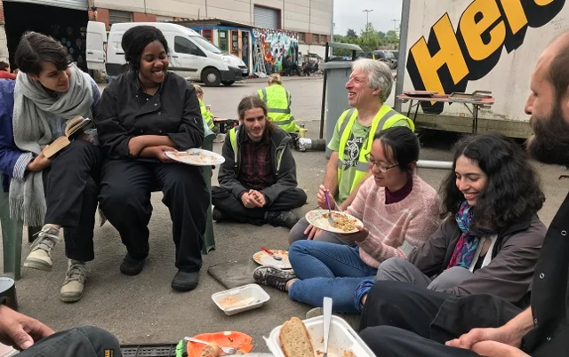 Locals and charities decide to help by donating food, clothes and by raising money.