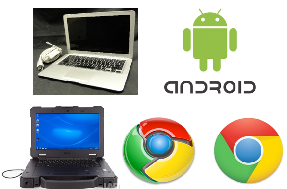 Portátil Dell - Linux, Macbook Air, Android y Google Chrome