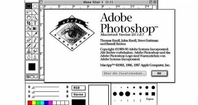 Primera edición de photoshop