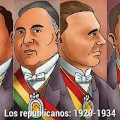 Timeline: GOBIERNOS REPUBLICANOS 1920-1932
