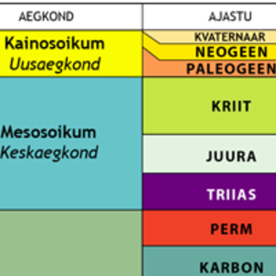 Timeline: Geokronoloogiline skaala Polina Pasina G2E