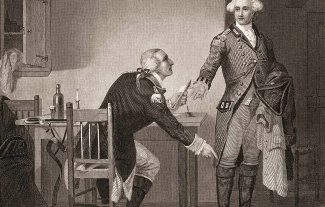 Benedict Arnold turns traitor