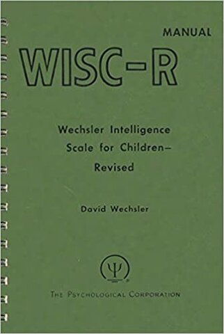 "Wechsler Intelligence Scale for Children, Revised"