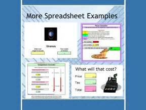 Spreadsheets in the Classroom