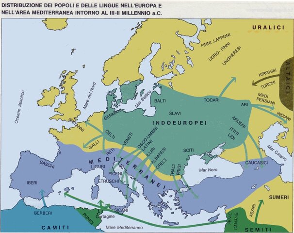 L'arrivo degli Indoeuropei