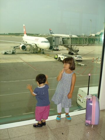 El meu primer vol amb la meva germana