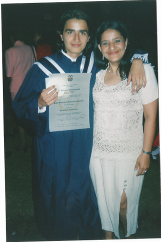 My high school graduation