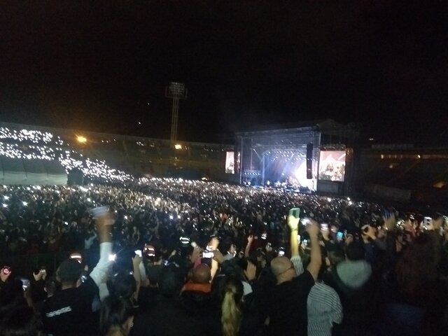 My Firts HUGE concert