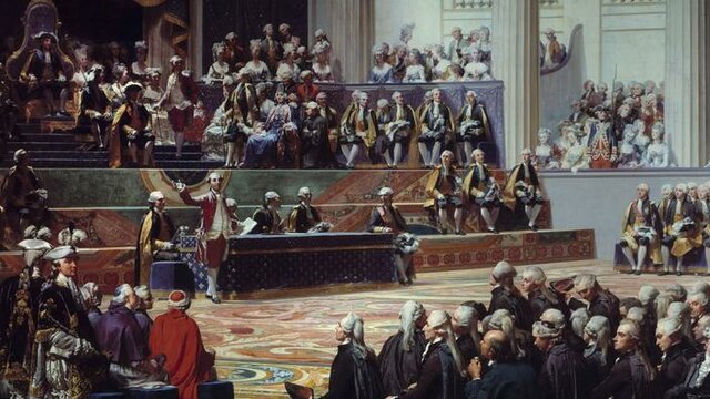 Séance d’ouverture des états généraux à Versailles