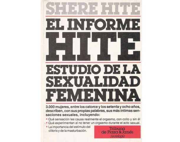 SHERE HITE "EL ORGASMO FEMENINO"
