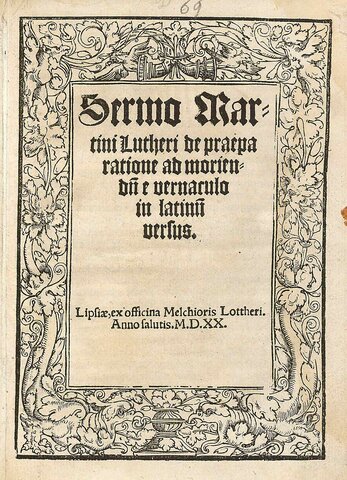 Luther's writing career begins