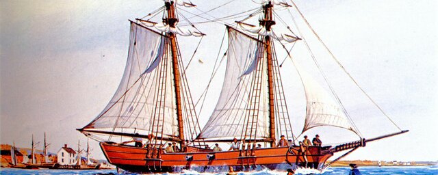 Washington Commissions First Naval Officer