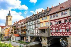 Entering the University of Erfurt.