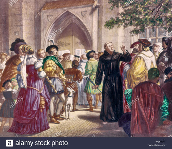 1521 - Martin Luther is Excommunicated from the Catholic Church, Diet of Worms