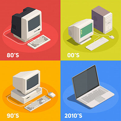 Timeline: Evolución del computador.