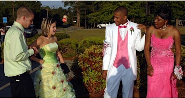 Georgia History: White parents protest high school holding first racially integrated prom.