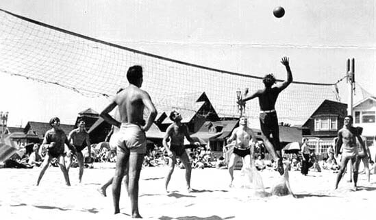 First Beach Volleyball tournament