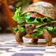 Cheeseburger turtle