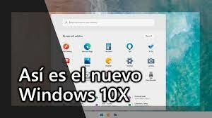 WINDOWS 10 X