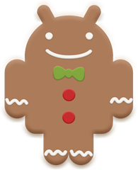 Android Gingerbread  2.3 – 2.3.7