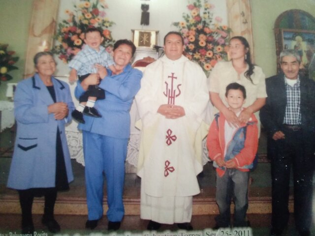 My brother's baptism