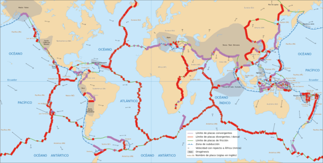 El nacimiento de las placas tectónicas