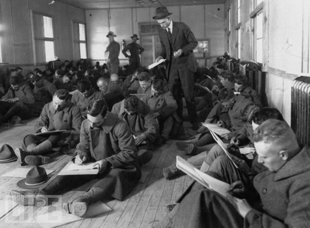 Pruebas Psicológicas para la Primera Guerra Mundial