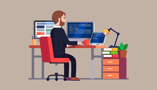 Internet, trabajo online, nuevas tecnologías.