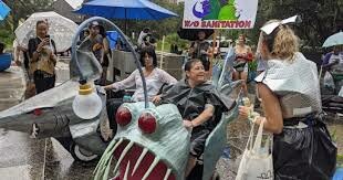 New Orleans Trash Parade