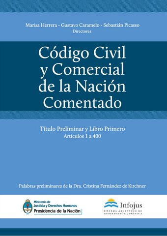 Entrada en Vigencia del Nuevo Código Civil y Comercial de la República Argentina