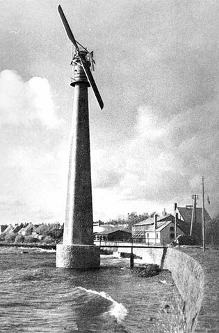 Aerogeneradores de pocas palas