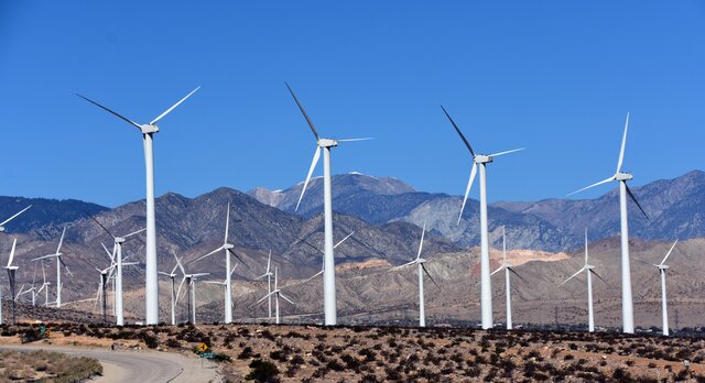 Parque eólico de Palm Springs, California