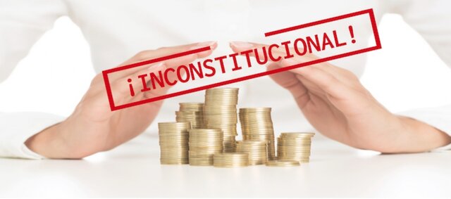 la acogida fue declarada inconstitucional