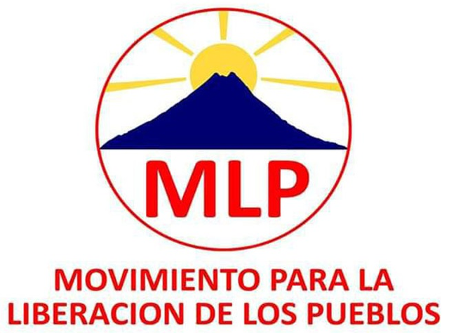 MOVIMIENTO LIBERACIÓN POR LOS PUEBLOS: Thelma Cabrera y Neftaly López.