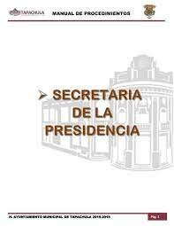 SECRETARÍA DE LA PRESIDENCIA