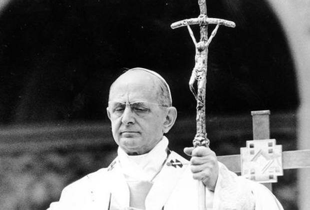 Se da la primera visita de un papa, el papa VI