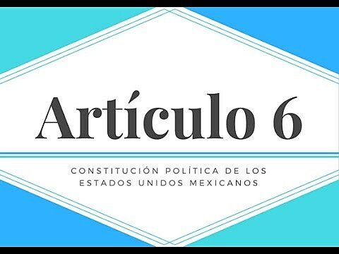 Publicación de la reforma del art. 6° de la Constitución Política de los Estados Unidos Mexicanos.