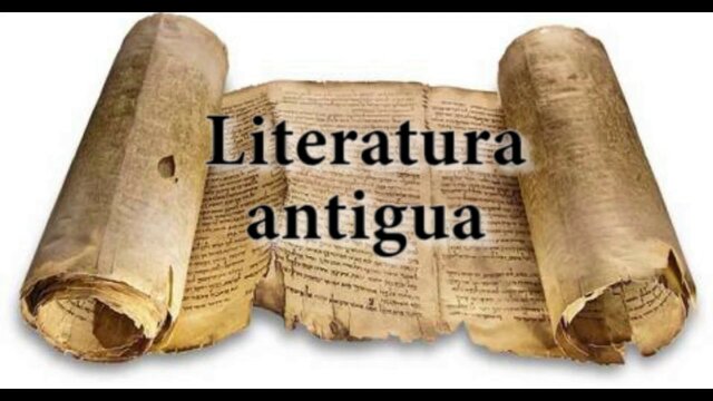 La literatura antigua siglo XII a.C