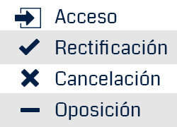 Reforma de la constitución  e introducción en la misma del derecho a la protección de datos personales, (derechos ARCO: acceso, ratificación, cancelación y oposición).