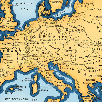Timeline: Europe in the 15th and 16th century