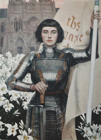 Joan of Arc was burned at the stake