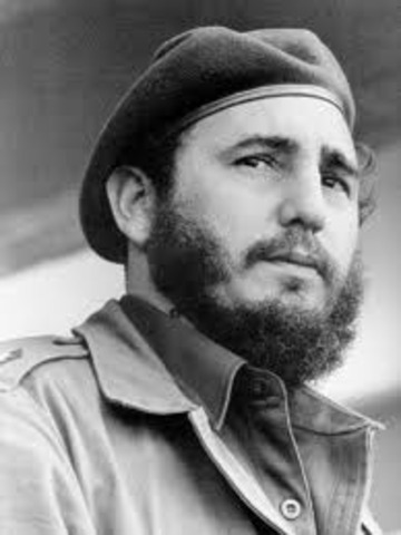 Triunfo de la Revolución Cubana de Fidel Castro.