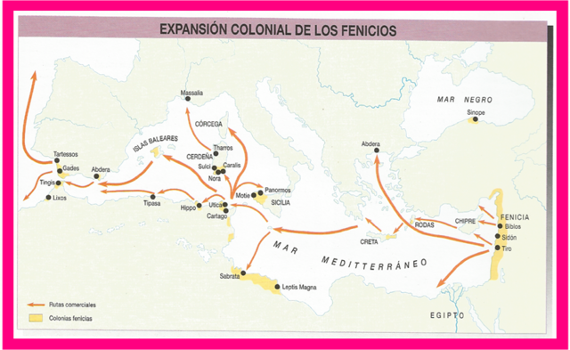 Colonizaciones fenicias